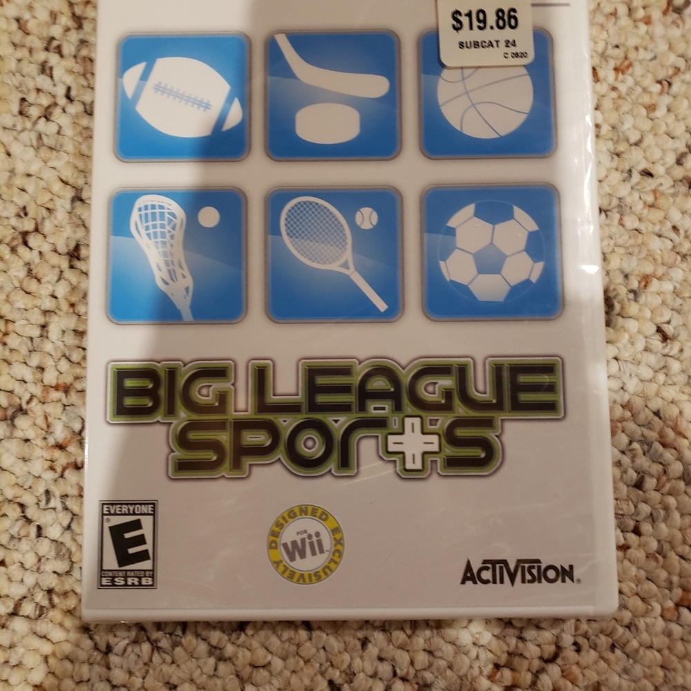 Wii Big League Sports